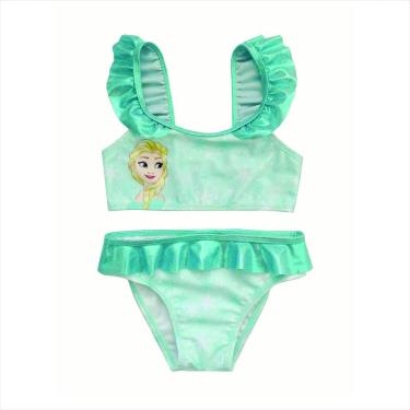 Imagem de Biquini azul frozen com babado 18-24M basic +