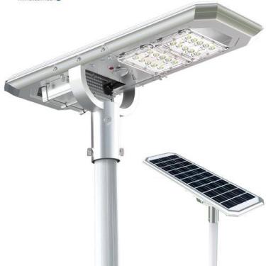 Imagem de Luminária LED Placa Solar 2000 lumens - 20w - 5 noites autonomia para 