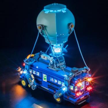 Imagem de Mililier LED Light Kit for Lego Battle Bus Fortnite 77073 Set, Compatible with Lego 77073 Building Blocks Model(Not Include Blocks Set)