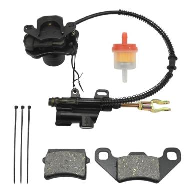 Imagem de SYOWADA Conjunto de pinça de cilindro mestre de freio traseiro, substituição para quadriciclo quadriciclo 50cc 70cc 90cc 110cc 125cc 4 rodas