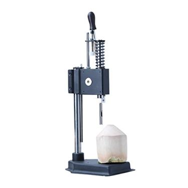Imagem de Máquina de abertura de coco vertical de 20 x 28 x 45 cm, ferramenta de abertura de coco ajustável, ferramenta de perfuração de coco manual, abridor de furos para uso doméstico de fruteiras