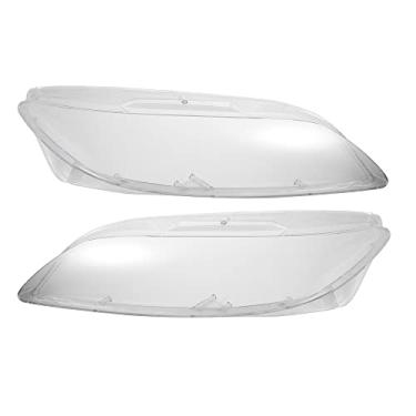 Imagem de X AUTOHAUX 1 par de faróis dianteiros de carro tampa de lente transparente capa de policarbonato para Mazda 6 2003-2008