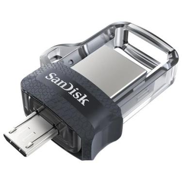 Imagem de Pendrive Sandisk Ultra Dual Drive 128GB / USB 3.0 - (SDDD3-128G-G46)