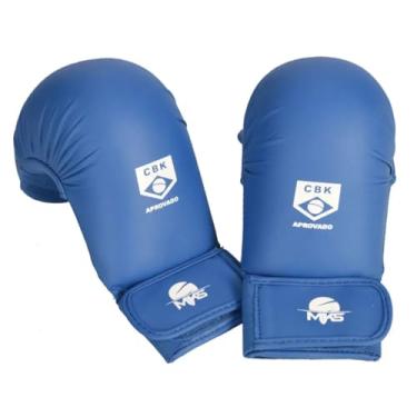 Imagem de Luva de Karate MKS Competition Homologada CBK (AZUL, M)