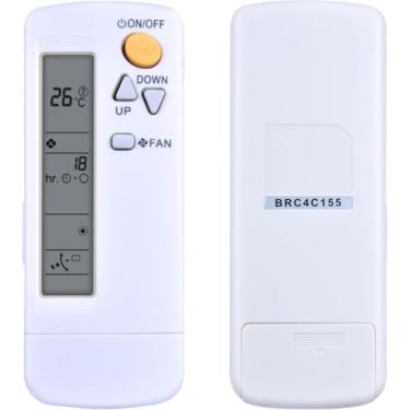 Imagem de BRC4C151 Controle remoto de substituição para ar condicionado Daikin AC BRC4C151 BRC4C152 BRC4C153 BRC4C156 BRC4C158