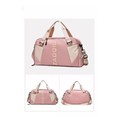 Imagem de Bolsa Mala Mochila Feminina Academia Bagagem Viagem - SS Bolsas, Rosa