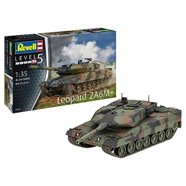 Imagem de Revell 03342 Leopard 2 A6M+ Tank 1:35 Scale Unbuilt or Unpainted Plastic Model Kit
