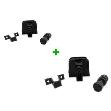 Imagem de Kit Instalação - Janela De Correr 4 Folhas de Vidro - Bronze - De acor