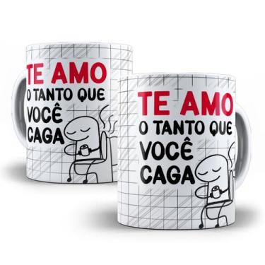 Imagem de Caneca Dia dos Namorados Flork Engraçada Porcelana Modelo 2 - Tio da C