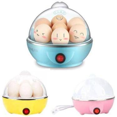 Imagem de Cozedor Elétrico Vapor Cozinha Multi Funções Ovos 110V - Egg