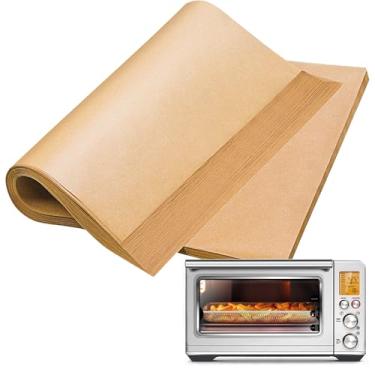Imagem de Forros descartáveis para fritadeira a ar Breville Smart Oven Air Fryer Pro BOV900BSS, 100 peças de papel manteiga para assar, acessórios de assadeira para forno Breville BOV900BSS