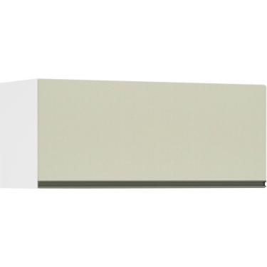 Imagem de Armário Basculante 90cm 1 Porta Branco Polar C/Kashmir