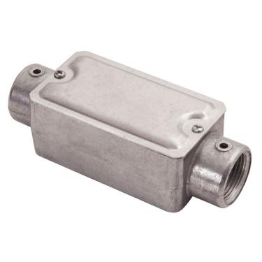 Imagem de Condulete Fixo 3/4" Tipo "c" - Com Tampa / Rosca Bsp / Sem Pintura Tramontina