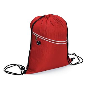 Imagem de Mochila Saco Impermeável Futebol Escola Trilha Esportes Vermelho