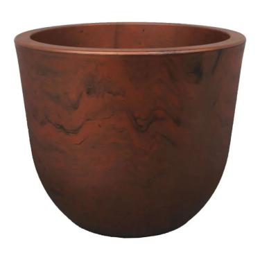 Imagem de Vaso Concept Redondo N3 Japi Aço Corten