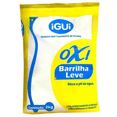 Imagem de Barrilha Leve iGUi Elevador pH+ Para Piscinas Fibra Vinil e Alvenaria 2kg - Original