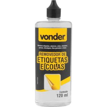 Imagem de Tira colas grude removedor de etiqueta adesivos 120ml vonder