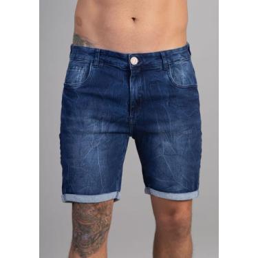 Imagem de Bermuda Jeans Blue Marino - RED FEATHER, 42, Unica