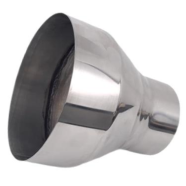 Imagem de Atokrtact Adaptador Redutor De Tubo Escape 3" A 5" Diâmetro Externo Em Aço Inoxidável 304 Para Conector Universal Carro (3" Externo)
