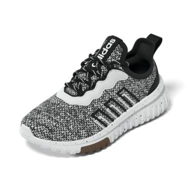 Imagem de adidas Tênis infantil unissex Kaptir Flow 2.0, Branco/Preto/Branco, 10.5 Little Kid