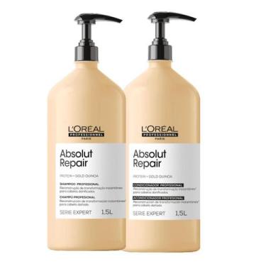 Imagem de Kit L'Oreal Professionel Gold Quinoa Shampoo E Condicionador - L'Oreal