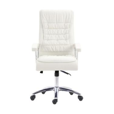 Imagem de Cadeira Escritório Presidente Ergonômica NR17 material sintético Mola 