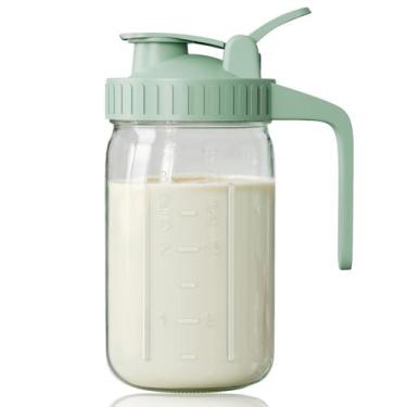 Imagem de Jarra de leite materno OneDream Mason Jar 946 mL com tampa e bico