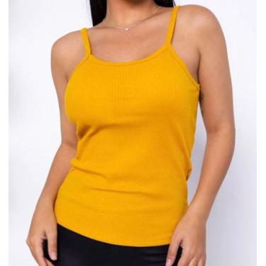 Imagem de Blusa canelada regata básica - filo modas, Preto, M