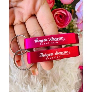 Imagem de Chaveiro abridor em metal - Astro, Azul