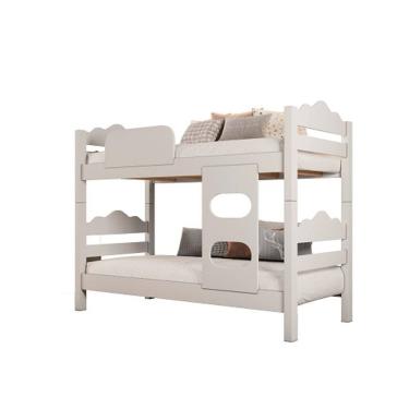 Imagem de Beliche Kênia Solteiro Branco - Carmolar Móveis