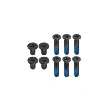Imagem de Gintai 10 peças de substituição de parafusos de capa de base inferior inferior para ASUS Vivobook 15 X1502 X1502ZA X1502VA M1502 M1502IA M1502YA M1502QA (preto)