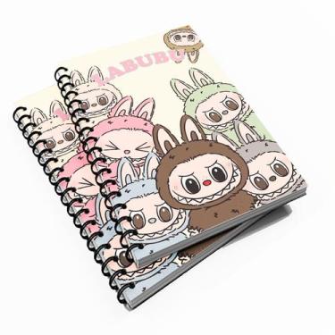 Imagem de 10 Cadernetas Infantil 48 fls Labubu mod. 2 - Premium