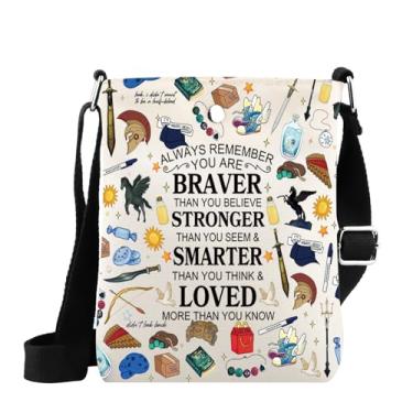 Imagem de WSNANG Sacola de lona Camp Half Blood Gift Camp Half Blood Horse Bolsa de compras reutilizável para fãs de Percy, presente Pegasus Zeus, Alwaycamp Cb, One Size