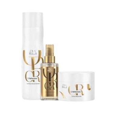 Imagem de Wella Oil Reflections Sh 250ml + Masc 150ml + Oleo 100ml - Wella profi