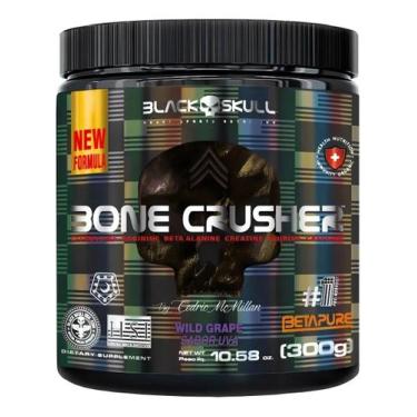 Imagem de Bone crusher wild grape pre treino 300g super insano - BLACKSKULL