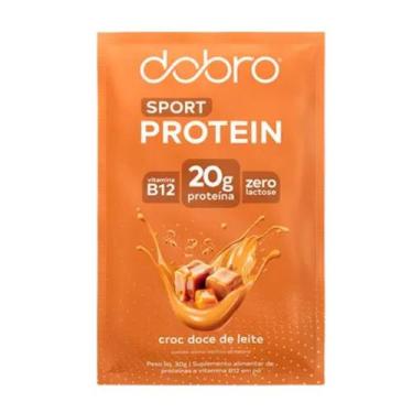 Imagem de Sache Proteína Vegana Sport Dobro Doce de Leite 30g, Doce de Leite