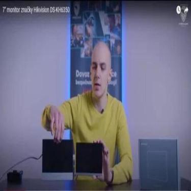 Imagem de Tela Vídeo Porteiro Ip Hikvision Ds-kh6350-wte1 Wifi 110/220