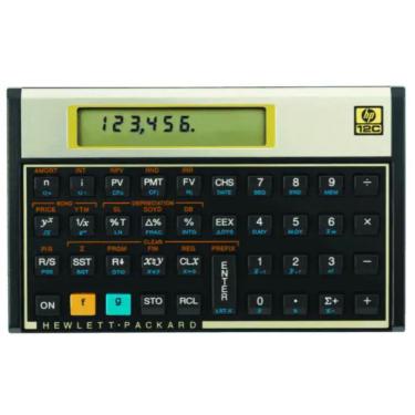 Imagem de Calculadora Hp 12C Gold Escritório 120 Funções