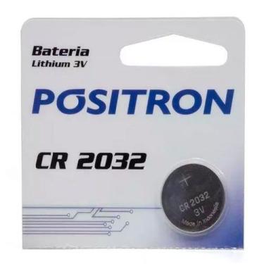 Imagem de Bateria Controle Remoto Positron Cr2032 3v Unidade - Serjão Parts