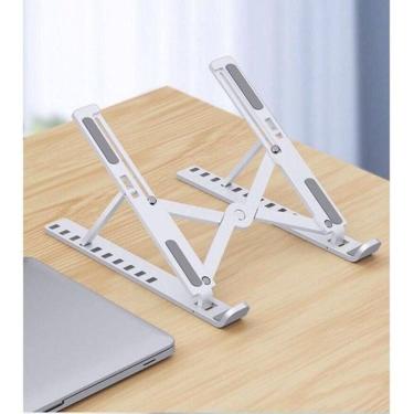Imagem de Suporte Para Notebook Alumínio Dobrável Ergonômico Ajustável
