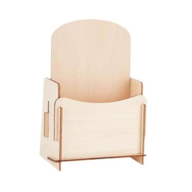 Imagem de Fenteer Porta-revistas, suporte para cartões comemorativos, organizador de multifuncional destacável e economizador de espaço para decoração de casa