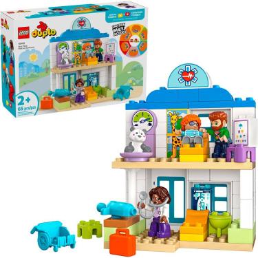 Imagem de Lego Duplo Primeira Visita ao Médico 10449 com 65pcs