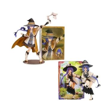 Imagem de 25cm Mágico Roxy Migurdia Anime Action Figure Mushoku Tensei PVC Model