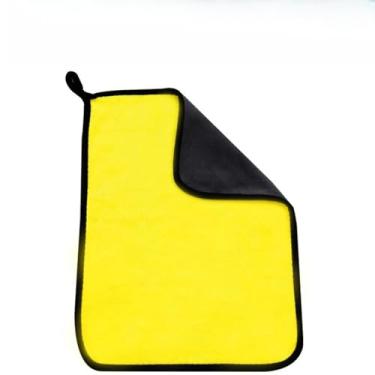 Imagem de Flanela Toalha Pano Microfibra Dupla Multifuncional Face (30X40CM-5pcs)