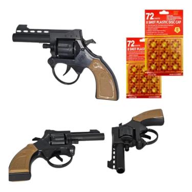 Imagem de Revólver Brinquedo com Espoleta – Pistola Clássica com Cabo Anatômico