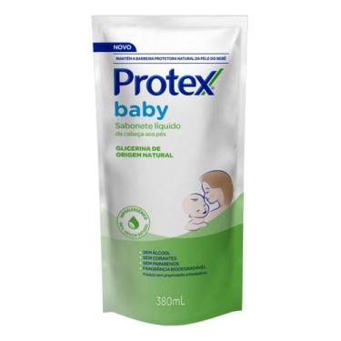 Imagem de Sabonete Líquido Da Cabeça Aos Pés Protex Baby Sachê 380ml