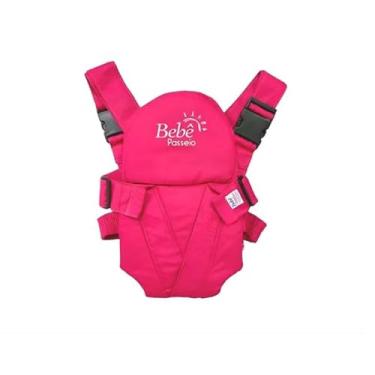 Imagem de Canguru Bebe Passeio Ergonômico Carregador passeio do bebe rosa