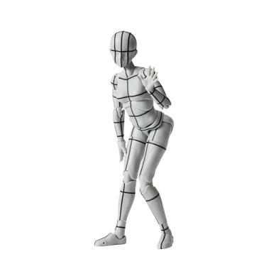 Imagem de TAMASHII NATIONS - Body-Kun/Body-Chan - Body Chan -Sports- Edition-Wire Frame- (Gray Color ver.), Bandai Spirits S.H.Figuarts Action Figure
