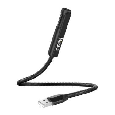 Imagem de Microfone USB MillSo Gooseneck Portable para laptop