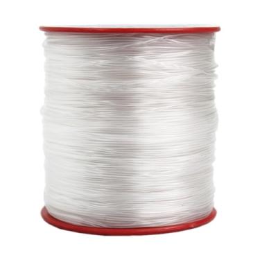 Imagem de Fio Nylon Incolor Pesca Resistente Carretel 100g Bijuteria Colar Correntinha Artesanato (1, 0,2mm)